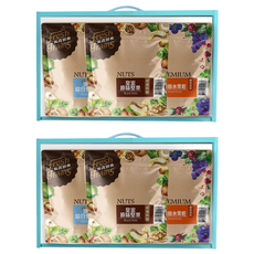 長青穀典 新繽紛堅果禮盒 (皇家原味堅果、頂級綜合堅果仁、繽紛水果乾), 720g, 2盒