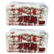 軒香 刀削麵, 900g, 口感Q彈有嚼勁, 2包