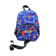 HUGGER 防走失背包 森林狐狸 繪紛塗鴉系列 耐用 YKK拉鍊 防潑水布料, 18 x 10 x 23cm