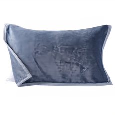 法蘭絨枕巾 聚酯纖維, 鴿子灰, 50 x 80cm, 1條