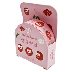Bentoto House 本朵愛舍 日式和風和紙膠帶 15mm x 5M 3個 ,達摩娃娃,1組