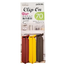 KAI 貝印 密封夾 3入, 881022, 1入