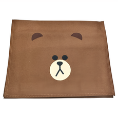 BiNiN 斌瀛 LINE FRIENDS 熊大側背包, 咖啡色, 1個