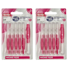 dm Dontodent 齒間刷, 0.4mm, 6支, 2盒