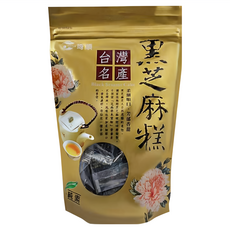 琦順食品 黑芝麻糕 純素, 450g, 1包