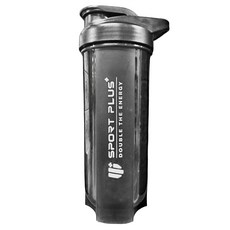 S-SportPlus+ 運動水壺 大, 黑色, 700ml, 1個