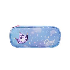 Gmt for Kids 筆盒 藍紫色 蕾絲少女, 1個, 芭蕾少女