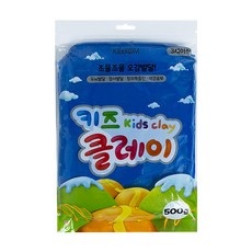 KIBBOOM 兒童黏土, 藍色, 1包, 500g