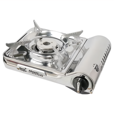 HouseKeeper 妙管家 M666AS 全不鏽鋼雙焰磁吸爐 1.2kg, 單一顏色, 1個