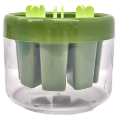 分離式雪糕模具冰桶 八格設計 PS+PP材質 耐低溫 易清洗, 3個