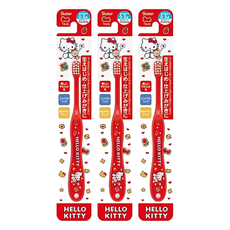 Skater 牙刷 0~3歲, Hello Kitty, 3支, 1入