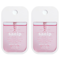 saeip 乾洗手噴霧 玫瑰 內含68%酒精, 40ml, 2瓶