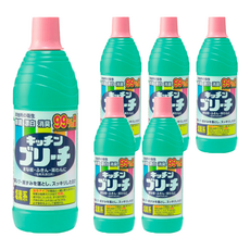 Mitsuei 廚房家用漂白水, 600ml, 6瓶