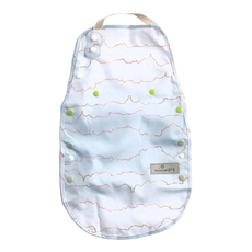 Miniware 陪你長大防水布圍兜, 藍色天空, 1個, 1入