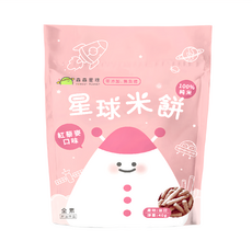 FOREST PLANET 森森星球 星球米餅 6個月以上寶寶適用 條狀設計, 紅藜麥, 40g, 1包