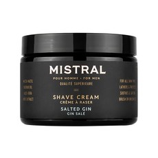 MISTRAL BODY 超級刮鬍膏 海風琴酒, 255g, 1罐