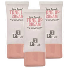 ttmax 懶美人素顏雪白霜, Tone Up Cream 保濕亮白, 3瓶