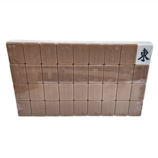 錦楓 電動麻將桌專用麻將, 奶茶色, 1組