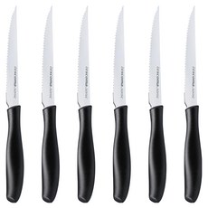 tescoma Sonic 牛排刀 12cm, 黑色, 6支