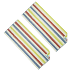 儂儂 10倍吸水力 超彈力毛巾 擦髮巾 擦頭巾 運動毛巾, 米藍, 2條