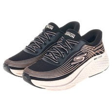 SKECHERS 女款 瞬穿舒適科技 GO RUN MAX CUSHIONING ELITE 2.0 D楦慢跑鞋 129646BKRG