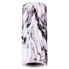 三次方 瑜珈滾筒 波浪款, 1個, 黑色 + 白色