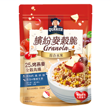 QUAKER 桂格 繽紛麥穀脆 綜合水果, 300g, 1包