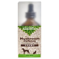 Animal Essentials 藥草醫家 菇蕈王免疫防禦草本滴劑，犬貓適用，60ml, 維持免疫力與抵抗力、滋補強身、維持活力, 1瓶