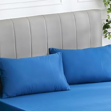 Ishur 伊舒爾3M銀離子防水枕頭保潔墊-深藍色 吸濕排汗抗菌 台灣製造, 46 x 76cm