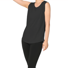 MI MILEO 台灣製竹炭科技抑菌女背心 內著穿搭 升溫發熱 修身版型 透氣吸排速乾 消臭抑菌