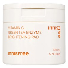 INNISFREE 台灣公司貨 維他命C淨亮棉片, 60片, 1罐