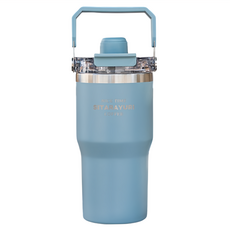 Sitarayuri 二代磁吸手提保溫杯, 600ml, 藍色, 1個