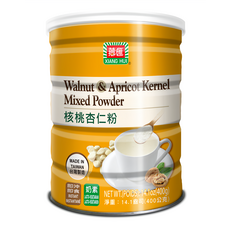 薌匯 核桃杏仁粉 嚴選顆粒 多種高營養穀物 即沖即飲, 400g, 1罐