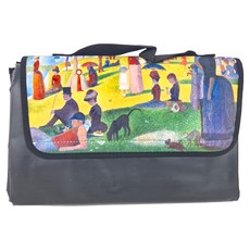 藝術野餐墊, 秀拉 大碗島的星期天下午 黑色