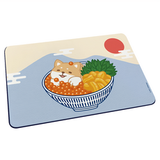 收納王妃 柴語錄壽司 軟式珪藻土地墊, 廢柴丼飯