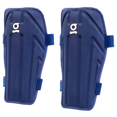 GREATEN 極騰 棒壘球輕便型護脛 降低撞擊傷害 耐磨擦 防撞墊片 拼形設計, 藏青色, 1雙