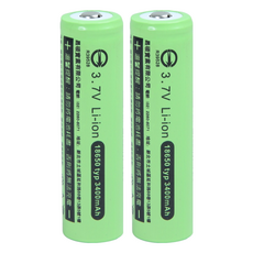 CS 昌碩 可充式鋰離子電池 2200mAh DHT18650 Set, 3.7V 適用於各種LED充電手電筒, 2顆, 1入