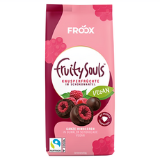 FROOX 覆盆子果乾黑巧克力, 100g, 1包