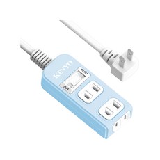 KINYO 1開3插安全延長線9呎 NSD2139, 2.7m, 1個