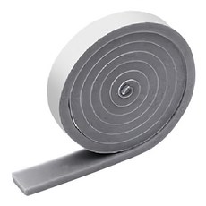 FANCY LIFE 門窗防風隔音條 3cm x 2m 灰色 保暖, 1個