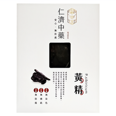 仁濟中藥 九蒸九曬 黃精 清香 糯甜 無染色 無防腐, 300g, 1盒