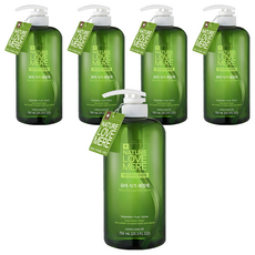 NATURE LOVE MERE 嬰幼兒餐具洗潔精, 750ml, 5瓶