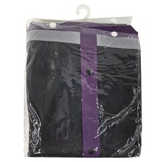 JUMP 將門 A9 印花360度全方位反光一件式風雨衣 黑紫 4XL