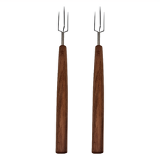 triangle 三角牌 Sense 馬鈴薯固定器禮盒組, 德國不鏽鋼, 木柄, 2件裝, 900830204, 1盒