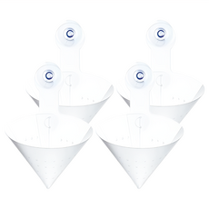 小麥購物 瀝水垃圾袋, 半透明色, 4袋