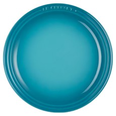 LE CREUSET 瓷器圓盤, 加勒比海藍, 1個
