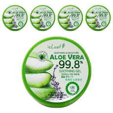 isLeaf 蘆薈保濕凝凍, 300ml, 5件