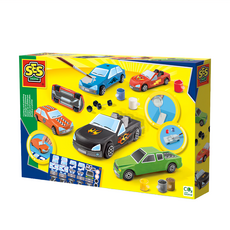 SES DIY創意石膏彩繪 汽車男孩 Set, 多色, 1盒