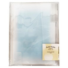 KOKUYO 國譽 Pastel Cookie L型 文件夾4入 Set - 淡彩奇奇 柔光系列, A4(313 x 255 x 20mm), 藍、粉紅、灰、黃, 1組