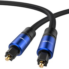 CODEWAY Toslink SPDIF 數位光纖音源線 1m, 單一商品, 1條